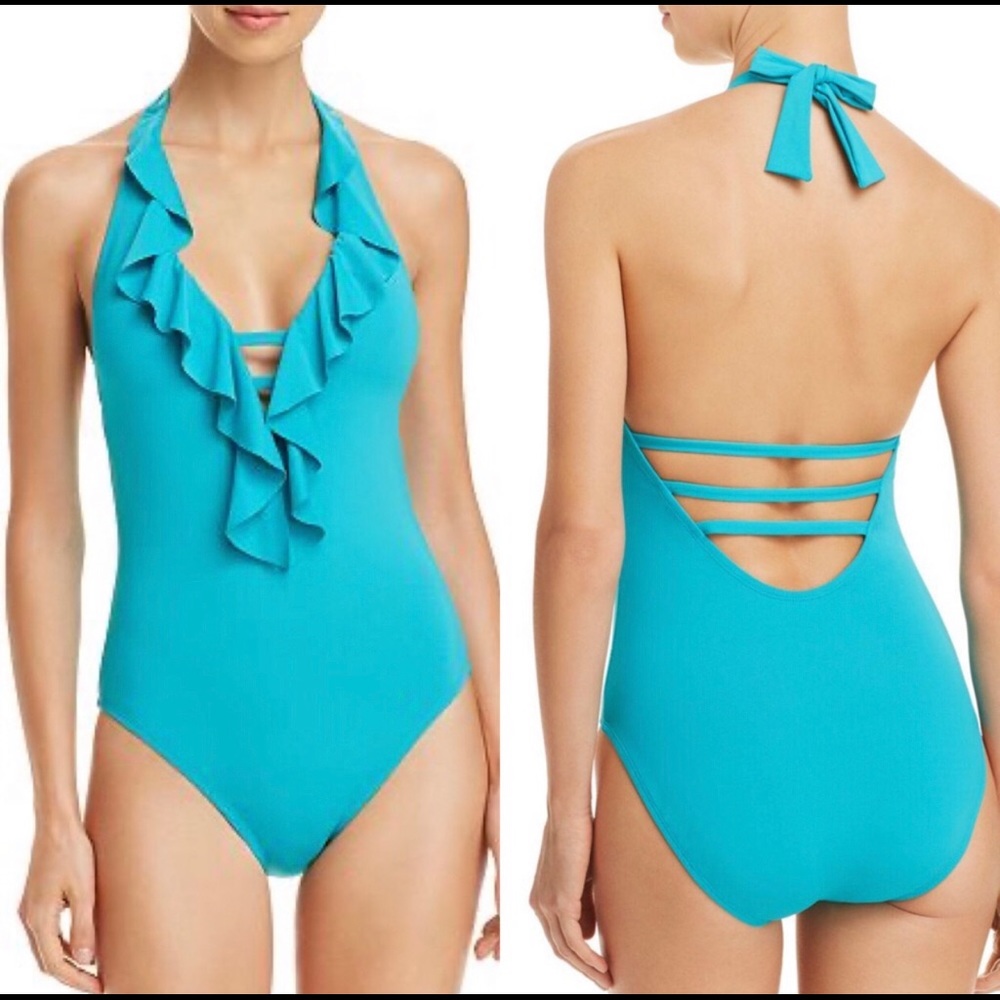 Rod Beattie emerald green swimsuit